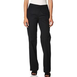 ✨Dickies Women's Relaxed Straight Stretch Twill Sz 4 Black Pants✨